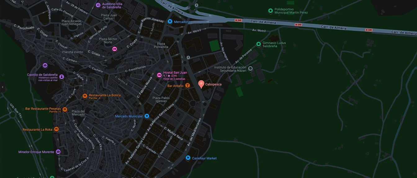Localización de Cabopesca en Google Maps